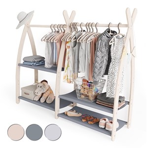 Portant à vêtements enfant – bois