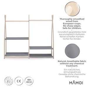 Portant à vêtements enfant – bois