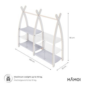 Portant à vêtements enfant – bois
