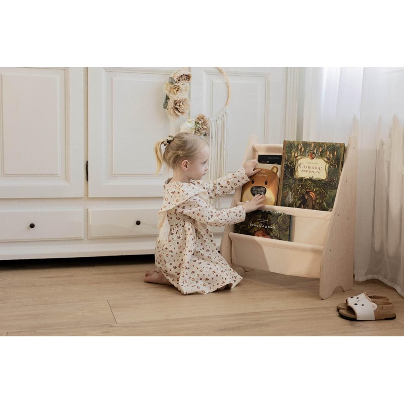 Bibliothèque enfant bois montessori (Babykare) - Image 1