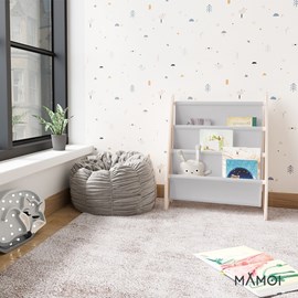 Bibliothèque enfant bois montessori