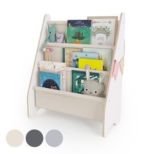 Bibliothèque enfant bois blanc