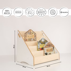 Bibliothèque enfant maxi – 5 tiroirs