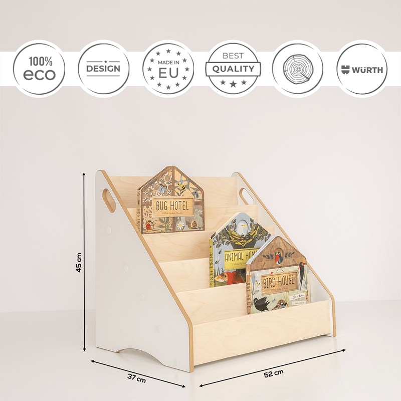 Bibliothèque enfant maxi – 5 tiroirs (Babykare) - Image 2