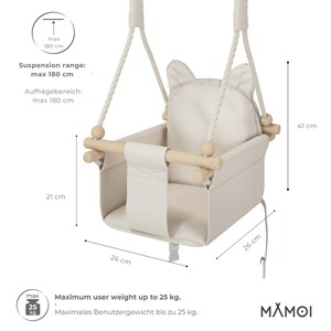 Chaise hamac suspendue bébé, petit chat