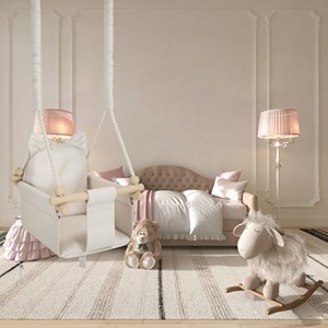 Chaise hamac suspendue bébé, petit chat