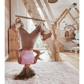 Trapèze & anneaux en bois