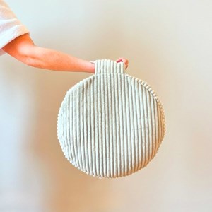 Zafu - coussin méditation vert pastel