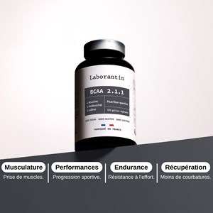 Bcaa 2.1.1 - cure 2 mois - acides aminés