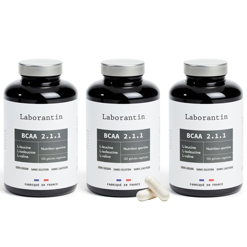 Laborantin - Bcaa 2.1.1 - cure 3 mois - acides aminés
