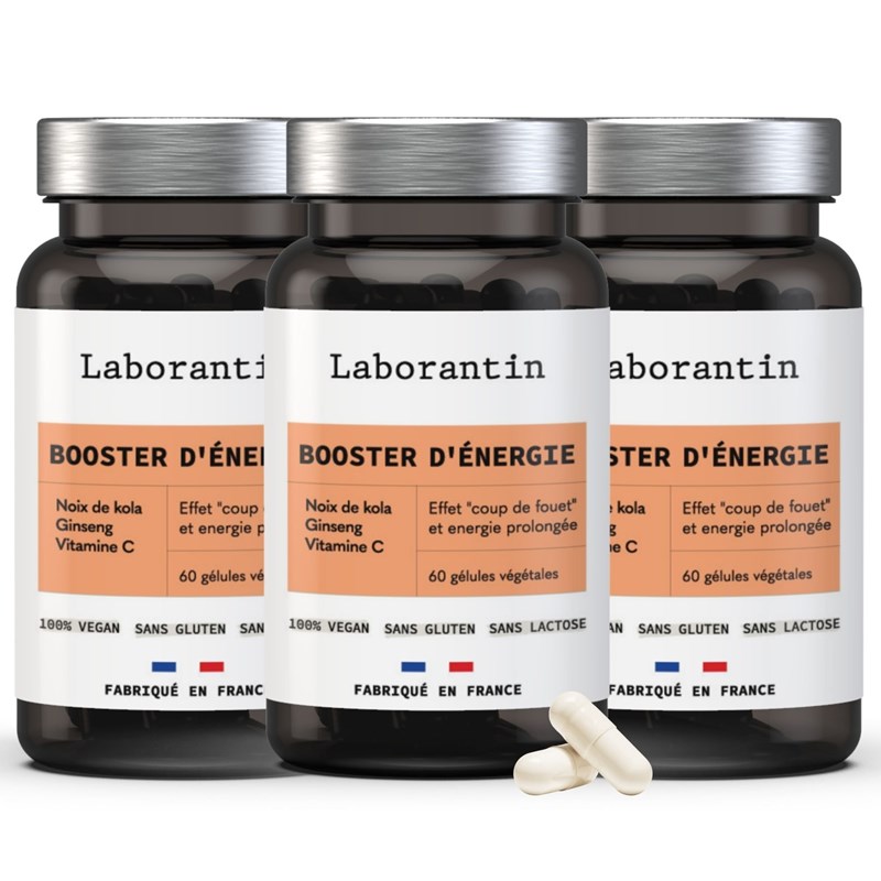 Booster d'énergie - cure de 3 mois