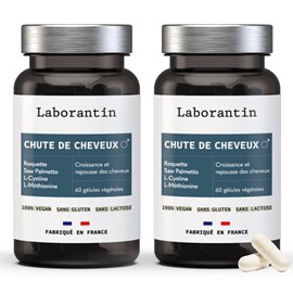 Chute de cheveux homme - cure de 2 mois