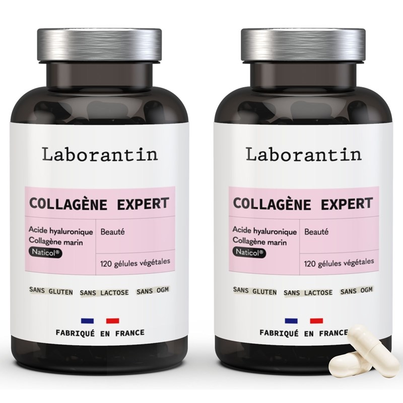 Laborantin - Collagène expert - breveté - cure 2 mois
