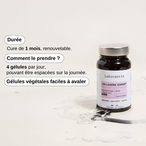 Collagène expert - breveté - cure 3 mois
