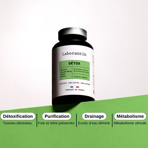 Détox - cure à base de 6 actifs - 1 mois