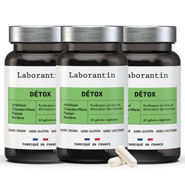 Détox - cure à base de 6 actifs - 3 mois