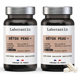 Détox peau + - breveté - cure de 2 mois