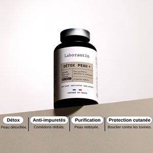 Détox peau + - breveté - cure de 2 mois