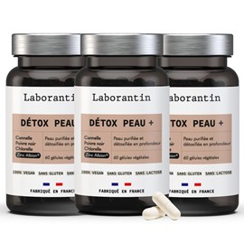 Détox peau + - breveté - cure de 3 mois