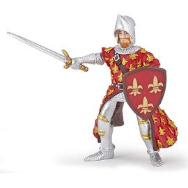 Figurine prince philippe rouge