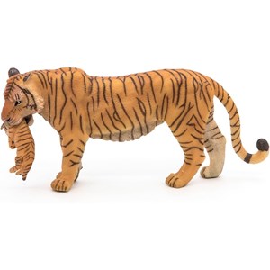 Figurine tigresse et son bébé