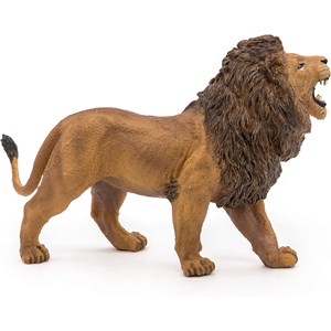 Figurine lion rugissant