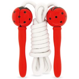 Corde à sauter coccinelle