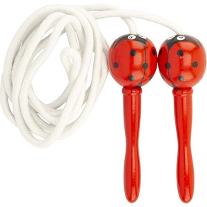 Corde à sauter coccinelle