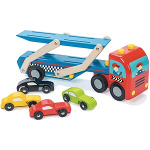 Camion transporteur voitures de course