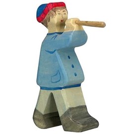 Figurine crèche de noël - berger avec