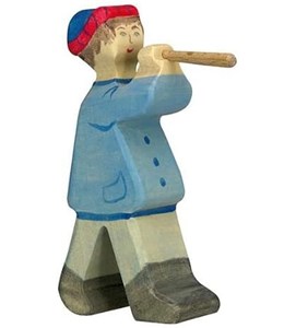 Figurine crèche de noël - berger avec