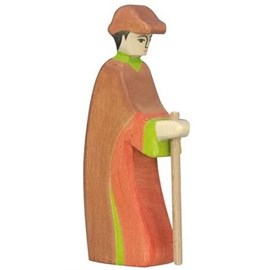 Figurine crèche de noël - berger avec