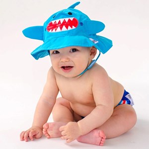 Maillot et chapeau requin (6-12m)