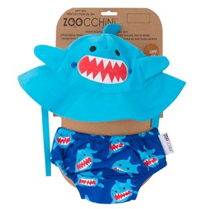 Maillot et chapeau requin (6-12m)