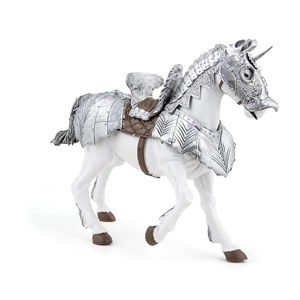 Figurine cheval en armure