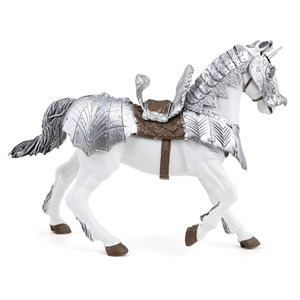 Figurine cheval en armure