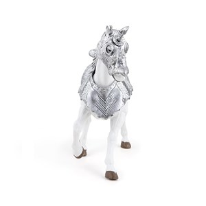 Figurine cheval en armure