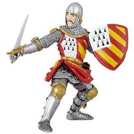 Figurine chevalier au tournoi