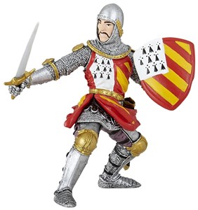 Figurine chevalier au tournoi