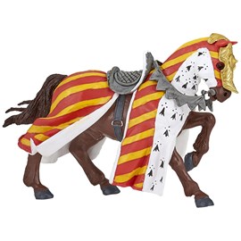 Figurine cheval de tournoi