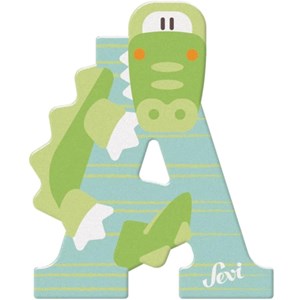 Lettre a - alligator
