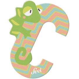 Lettre c - caméléon