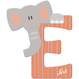 Lettre e - elephant