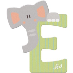 Lettre e - elephant