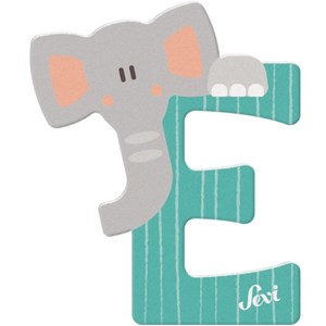 Lettre e - elephant