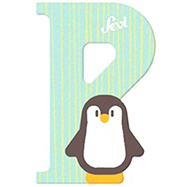 Lettre p - pingouin