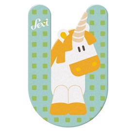 Lettre u - unicorne licorne