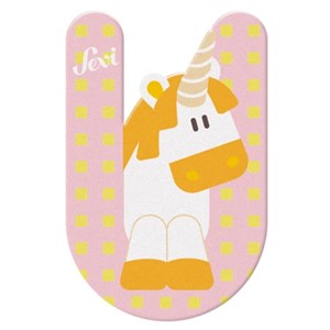 Lettre u - unicorne licorne