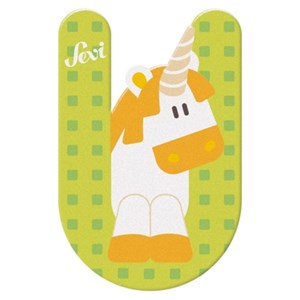 Lettre u - unicorne licorne