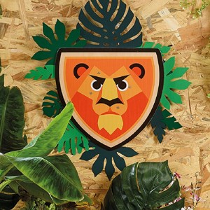 Set bouclier et épée lion